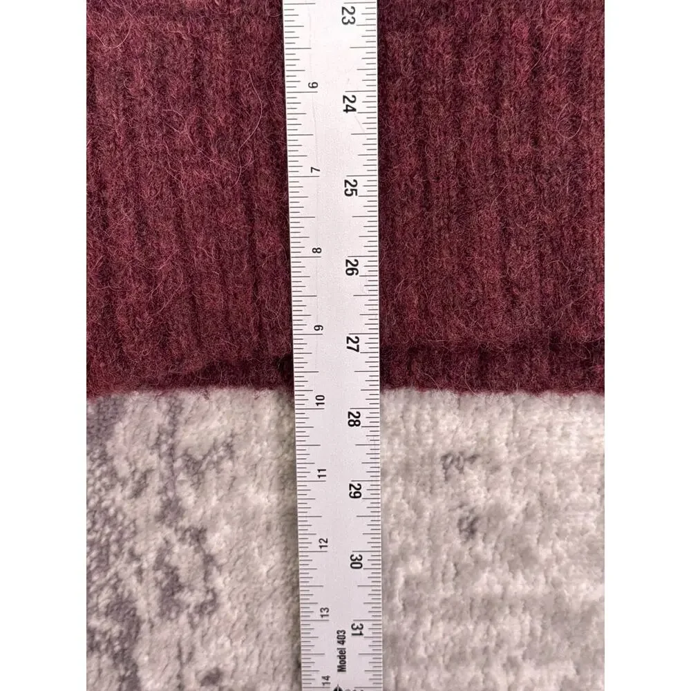 Banana Republic Sweater Medium Mens Alpaca Wool Roll Crewneck